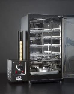 Bradley Original Smoker 4-Rack / Elektro Räucherofen 17 Bradley Original Smoker 4-Rack / Elektro Räucherofen -Geschäft Für Grillzubehör 13236 Bradley Smoker original offen