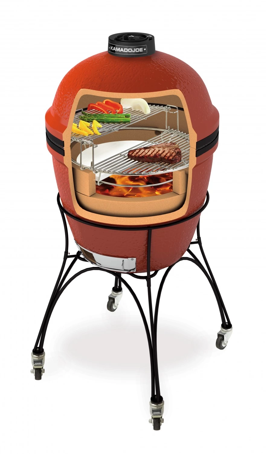 Kamado Joe Classic II Keramikgrill 2 Kamado Joe Classic II Keramikgrill – Bild 2