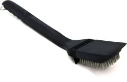 Broil King Holz Grillbürste 47cm Mit Edelstahlborsten + Spritzschutz -Geschäft Für Grillzubehör 17025 Broil King Holz Grillbuerste 65225 4