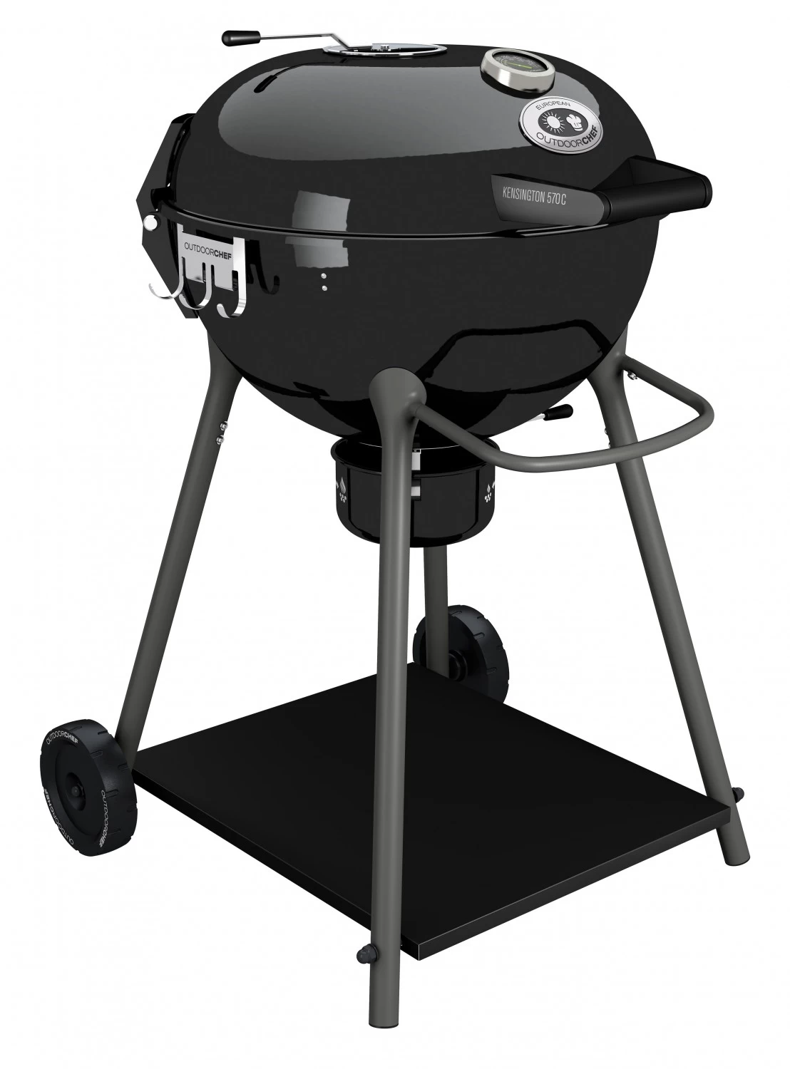 Outdoorchef Holzkohle Kugelgrill Kensington 570 C Schwarz 1 Outdoorchef Holzkohle Kugelgrill Kensington 570 C Schwarz