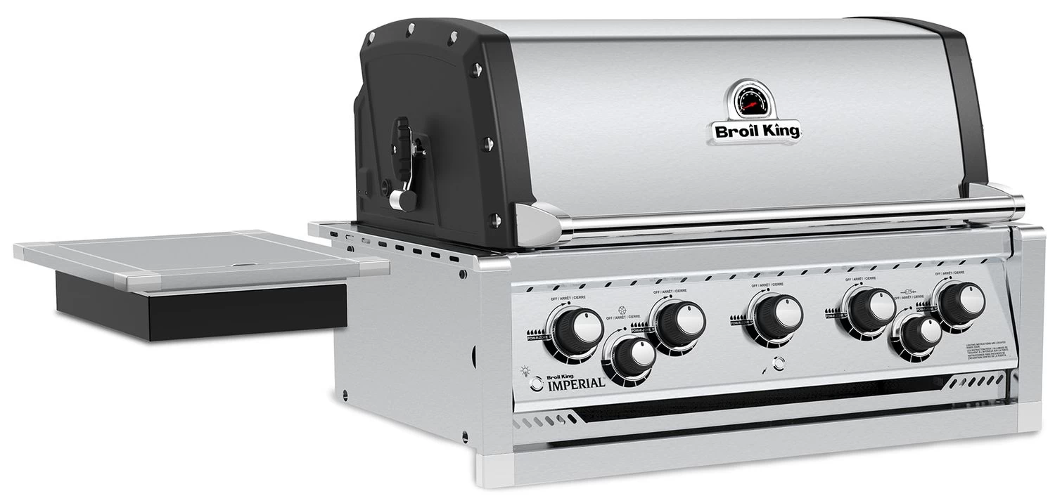 Broil King Imperial 590 PRO Einbaugrill Mit Drehspieß + Seitenbrenner - Modell 2023 2 Broil King Imperial 590 PRO Einbaugrill Mit Drehspieß + Seitenbrenner - Modell 2023 – Bild 2