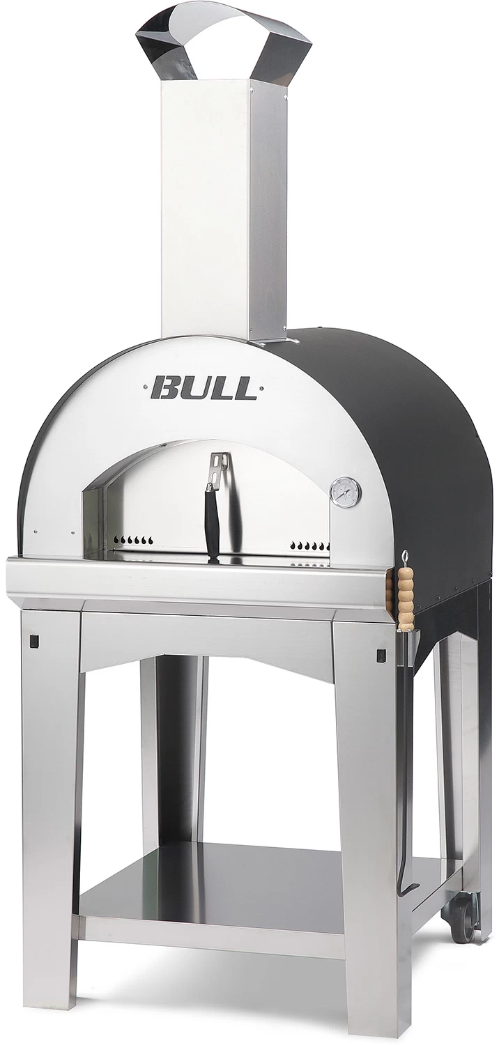 BULL Pizzaofen Holz XL - Standgerät 80 X 60 Cm 1 BULL Pizzaofen Holz XL - Standgerät 80 X 60 Cm