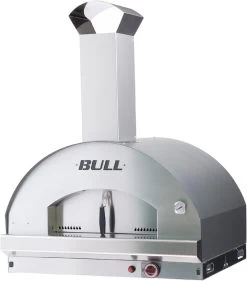 BULL Pizzaofen Gas XL - Built-In Einbauofen 80 X 60 Cm
