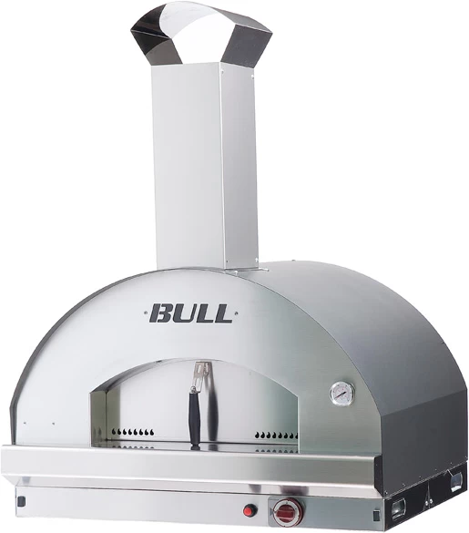 BULL Pizzaofen Gas XL - Built-In Einbauofen 80 X 60 Cm 1 BULL Pizzaofen Gas XL - Built-In Einbauofen 80 X 60 Cm