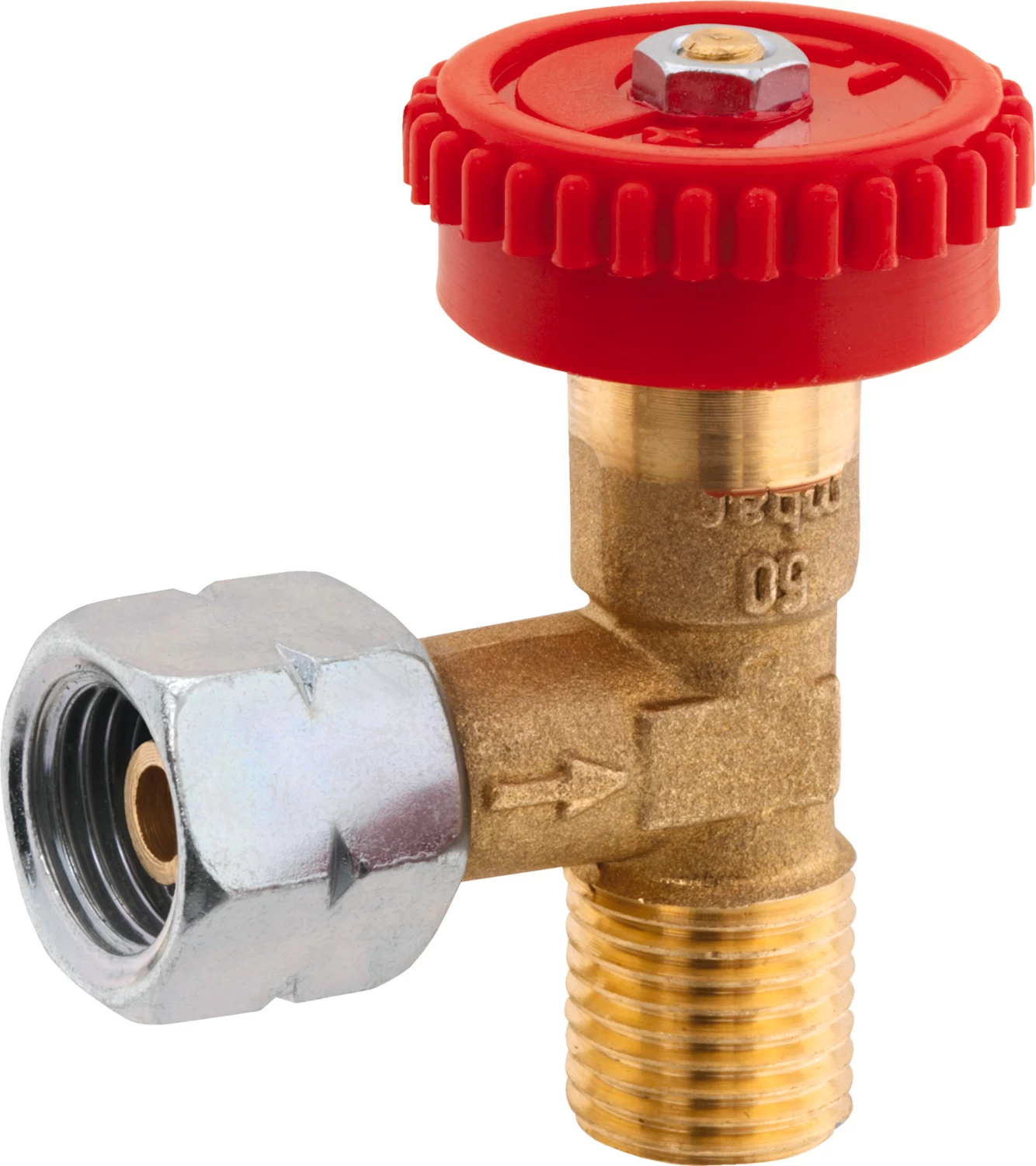 GOK Gas Regulierventil Mit 90 Grad Abgang / 1/4 Zoll Linksgewinde 1 GOK Gas Regulierventil Mit 90 Grad Abgang / 1/4 Zoll Linksgewinde