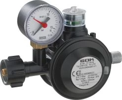 GOK Sicherheits Gasdruckregler PRO 50 Mbar Für Gasflaschen (KLF)