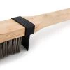 Broil King Holz Grillbürste 51cm Mit Edelstahlborsten Und Spritzschutz