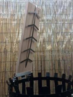 Flammlachsbrett Buche 140mm Klemm-Variante Mit 11mm Nut