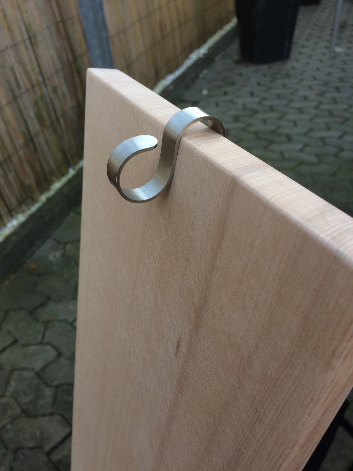 Flammlachsbrett Buche 140mm Klemm-Variante Mit 11mm Nut 4 Flammlachsbrett Buche 140mm Klemm-Variante Mit 11mm Nut – Bild 4