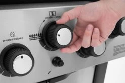 Broil King Sovereign 390 Gasgrill Inkl. Drehspieß + Grillfürst Fettschiene -Geschäft Für Grillzubehör 21507 Broil King Sovereign Bedienelemente