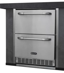 BULL Premium Outdoor Schubladen-Kühlschrank Mit LED Kontrollpanel, IPX4 Spritzwassergeschützt -Geschäft Für Grillzubehör 22280 Bull EInbau Schubladen Kuehlschran 8 1613487090