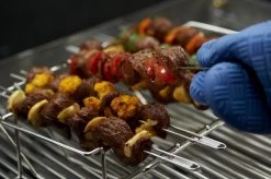 Broil King Multigestell: Bratenkorb, Rippchenhalter Und Spießgestell -Geschäft Für Grillzubehör 6742 Broil King Spiess Gestell 64233 1