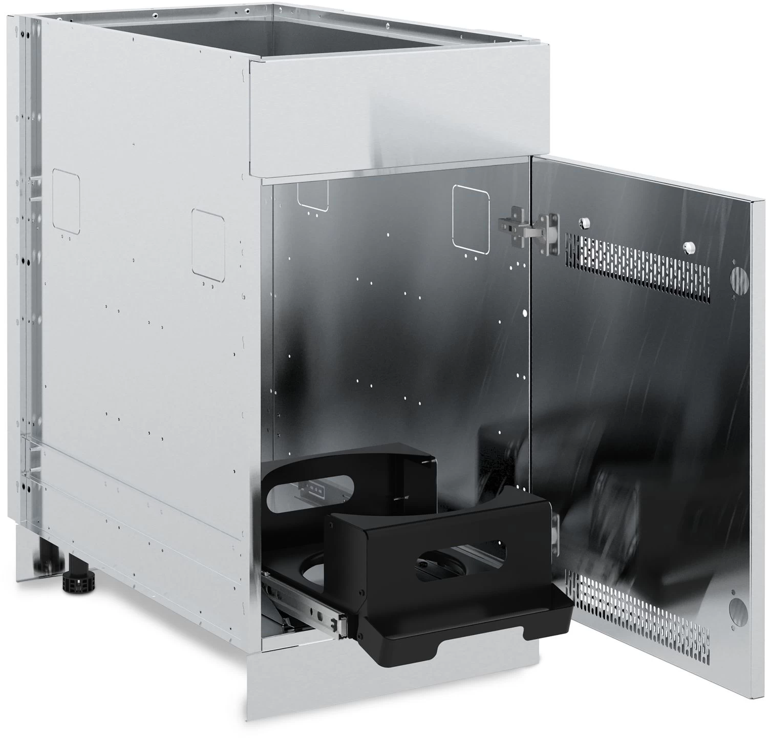 Broil King Outdoor Küche - Schrank Für Gasflaschen Und Einbau-Seitenbrenner 450 Mm 1 Broil King Outdoor Küche - Schrank Für Gasflaschen Und Einbau-Seitenbrenner 450 Mm