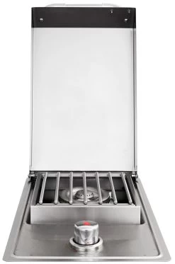 BULL Einbau Seitenbrenner Single / Edelstahl / Drop-In