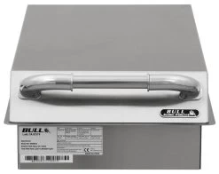 BULL Einbau Seitenbrenner Single / Edelstahl / Drop-In -Geschäft Für Grillzubehör BULL Einbau Seitenbrenner Single Drop In Deckel