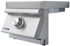 BULL Einbau Seitenbrenner Single / Edelstahl / Slide-In -Geschäft Für Grillzubehör BULL Seitenbrenner Pro Side Outdoorkueche