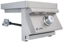 BULL Einbau Seitenbrenner Single / Edelstahl / Slide-In -Geschäft Für Grillzubehör BULL Seitenbrenner Pro Side Outdoorkueche 60018