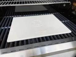 Grillfürst Pizzastein Rechteckig 40 X 30 Cm - Borussia Dortmund Edition -Geschäft Für Grillzubehör BVB Pizzastein im Grill