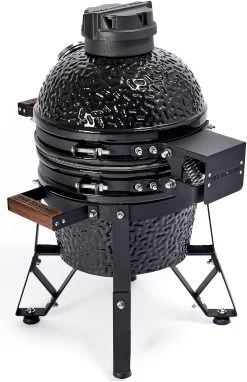 The Bastard Keramikgrill Classic Small - Schwarz Glänzend - Modell 2023 -Geschäft Für Grillzubehör Bastard Grill Classic Small BC206 Deckelscharnier