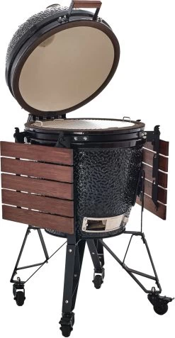 The Bastard Keramikgrill Classic Large - Complete - Schwarz Glänzend - Modell 2023 13 The Bastard Keramikgrill Classic Large - Complete - Schwarz Glänzend - Modell 2023 -Geschäft Für Grillzubehör Bastard Grill Large Complete Deckel Seitentische BC201