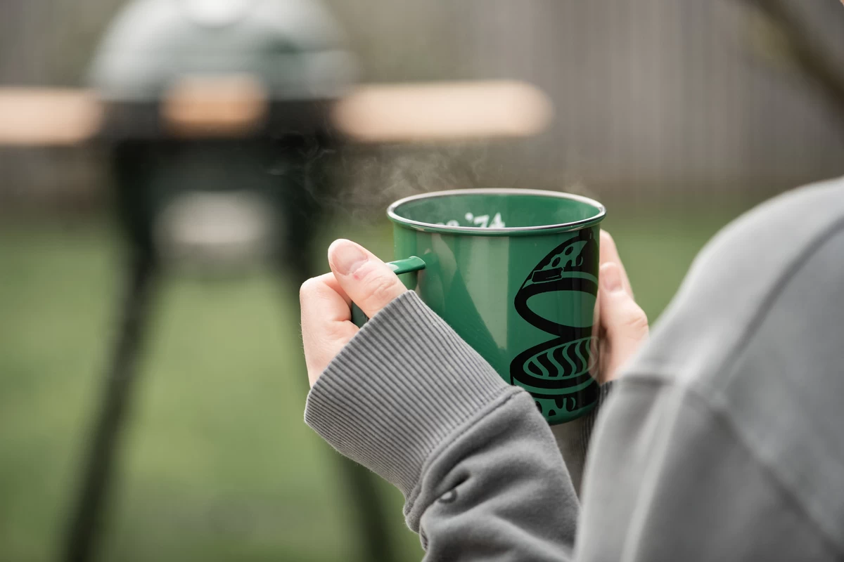 Big Green Egg Emaillebecher 4 Big Green Egg Emaillebecher – Bild 4