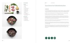 Big Green Egg Modus Operandi - Das Big Green Egg Kochbuch -Geschäft Für Grillzubehör Big Green Egg Modus Operandi Rezept Kalbsbacken