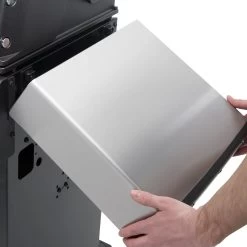 Broil King Baron 490 Black Gasgrill Inkl. Drehspieß - Modell 2023 - SMART Deal Inkl. Grillfürst Grill Control -Geschäft Für Grillzubehör Broil King Gasgrill 875282 BARON490 FOLDING SHELF 01