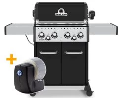 Broil King Baron 490 Black Gasgrill Inkl. Drehspieß - Modell 2023 - SMART Deal Inkl. Grillfürst Grill Control -Geschäft Für Grillzubehör Broil King Smart Grill Baron 490 Grillfuerst Grill Control 1