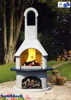 Buschbeck Gartenkamin Ambiente Weiß Mit Granitplatte 7 Buschbeck Gartenkamin Ambiente Weiß Mit Granitplatte -Geschäft Für Grillzubehör Buschbeck Gartenkamin Ambiente