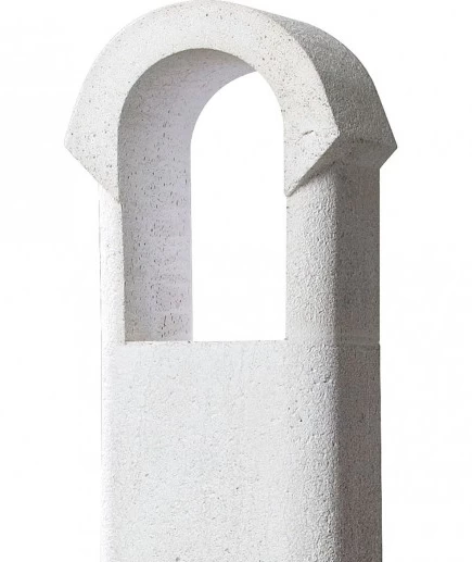 Buschbeck Gartenkamin Ambiente Weiß Mit Granitplatte 3 Buschbeck Gartenkamin Ambiente Weiß Mit Granitplatte – Bild 3