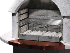 Buschbeck Gartenkamin Madeira Weiß Mit Kupferblende