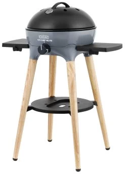 CADAC Gasgrill Citi Chef 40 FS BBQ / Dome Steel Grey, 50 Mbar