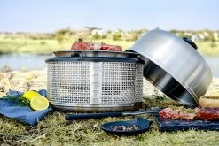 Cobb Grill Premier AIR Deluxe Holzkohlegrill - Modell 2023 -Geschäft Für Grillzubehör Cobb Premier Air Deluxe Campinggrill Lifestyle