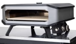COZZE Pizzaofen Gas 42,5 Cm (17") Mit Thermometer - Inkl. Pizzastein -Geschäft Für Grillzubehör Cozze Gas Pizzaofen Thermometer 17 Zoll