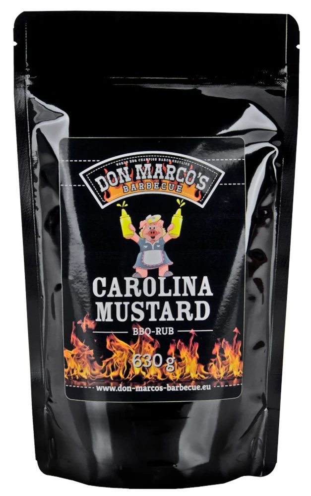 Don Marco`s Dry Rub Carolina Mustard 630g 1 Don Marco`s Dry Rub Carolina Mustard 630g