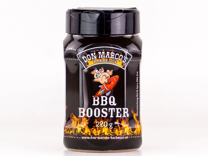 Don Marcos BBQ Booster BBQ Rub 220g Dose 1 Don Marcos BBQ Booster BBQ Rub 220g Dose
