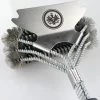 Grillfürst Grillbürste - Eintracht Frankfurt Edition - Edelstahl, Mit Breitem 3-fach Bürstenkopf Und Schaber