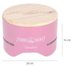 Feuerhand Tischgrill Tamber Telemagenta -Geschäft Für Grillzubehör Feuerhand Tischgrill Tamber Telemagenta Abmessungen