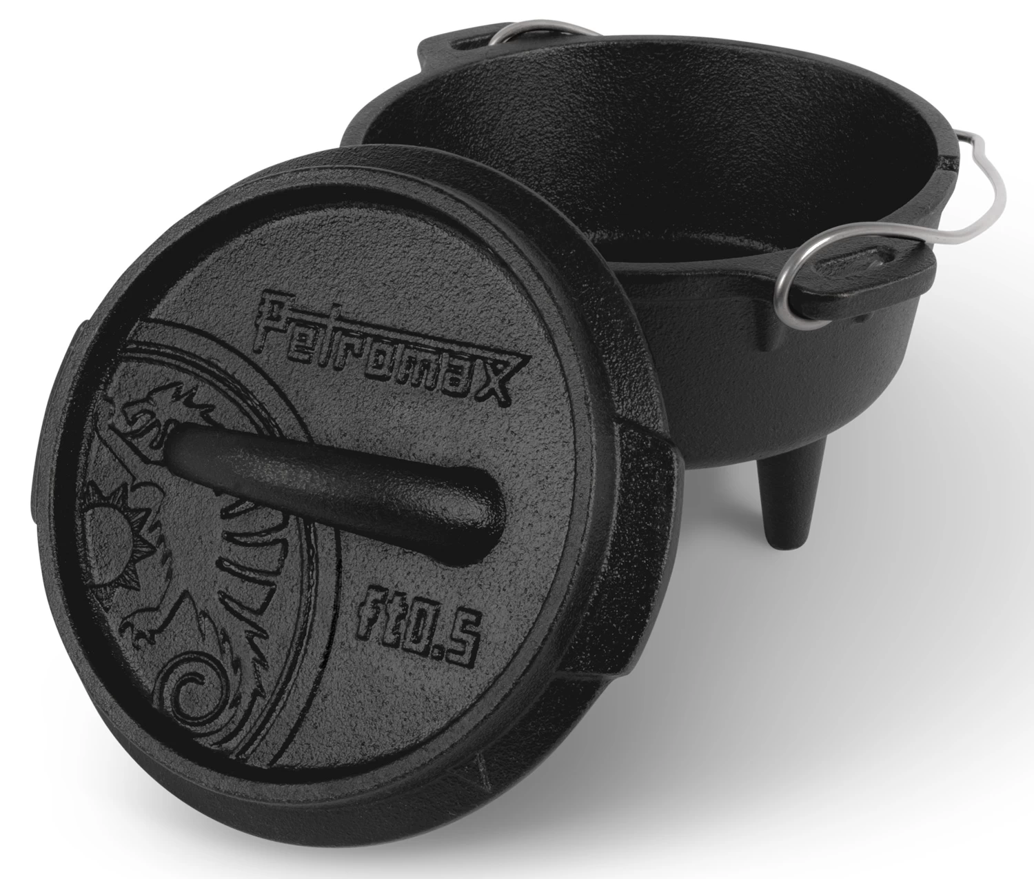 Petromax Ft0.5 Feuertopf Dutch Oven - Mit Füssen 1 Petromax Ft0.5 Feuertopf Dutch Oven - Mit Füssen