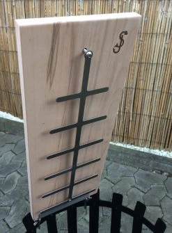 Flammlachsbrett Buche 190mm Schraub-Variante Mit 11mm Nut 9 Flammlachsbrett Buche 190mm Schraub-Variante Mit 11mm Nut -Geschäft Für Grillzubehör Flammlachsbrett 190mm Schraub