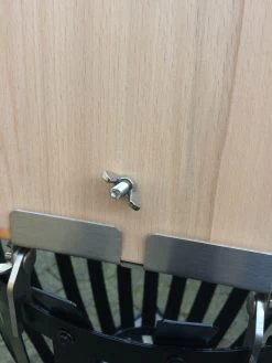 Flammlachsbrett Buche 140mm Schraub-Variante Mit 11mm Nut -Geschäft Für Grillzubehör Flammlachsbrett Schrauben Hinten