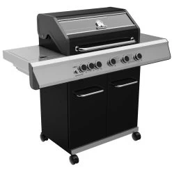 Grillfürst G510E Grill Control Edition 5-Brenner Gasgrill Mit Grill Control, Hochtemperaturbrenner Und Edelstahl Rosten -Geschäft Für Grillzubehör G510E Gasgrill