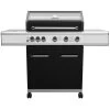 Grillfürst G510E Grill Control Edition 5-Brenner Gasgrill Mit Grill Control, Hochtemperaturbrenner Und Edelstahl Rosten