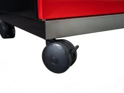 Grillfürst G510G 5-Brenner Gasgrill Mit Hochtemperaturbrenner Und Gusseisen Rosten - Feuerwehr Edition -Geschäft Für Grillzubehör G510G FW Feuerwehrgrill Foto freigestellt 05