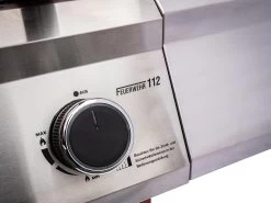 Grillfürst G510G 5-Brenner Gasgrill Mit Hochtemperaturbrenner Und Gusseisen Rosten - Feuerwehr Edition -Geschäft Für Grillzubehör G510G FW Feuerwehrgrill Foto freigestellt 20