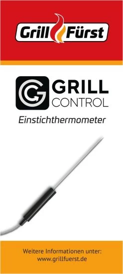 Napoleon Prestige Pro 665-3 Edelstahl Gasgrill Inkl. Drehspieß - Modell 2023 - SMART Deal Inkl. Grillfürst Grill Control Mit Companion Device Und Einstichthermometer -Geschäft Für Grillzubehör Grill Control Einstichthermometer