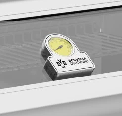 Grillfürst G401G Borussia Dortmund Edition 4-Brenner Edelstahl - Einbaugrill Mit Gusseisen Rosten -Geschäft Für Grillzubehör Grillfuerst BVB Logo Deckel Edelstahl 2