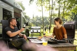 Grillfürst G201E 2-Brenner Gasgrill Portabel V2 - Campinggrill / Balkongrill 50mbar - Inkl. Untergestell -Geschäft Für Grillzubehör Grillfuerst Campinggrill G201E Gasgrill