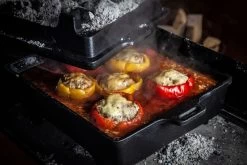 Grillfürst Dutch Oven Kastenform BK6 Aus Gusseisen -Geschäft Für Grillzubehör Grillfuerst Dutch Oven eckig BK6