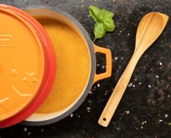 Grillfürst Emaillierter Dutch Oven Ohne Füsse DO4 - Orange 9 Grillfürst Emaillierter Dutch Oven Ohne Füsse DO4 - Orange -Geschäft Für Grillzubehör Grillfuerst Dutch Oven ohne Fuesse DO4